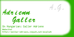 adrienn galler business card